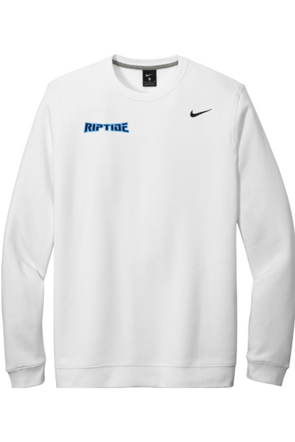 PV Riptide Lacrosse Embroidered Nike Club Fleece Crew