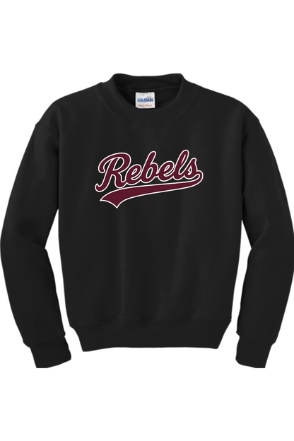 Rebels Travel Baseball Youth Sweatshirt