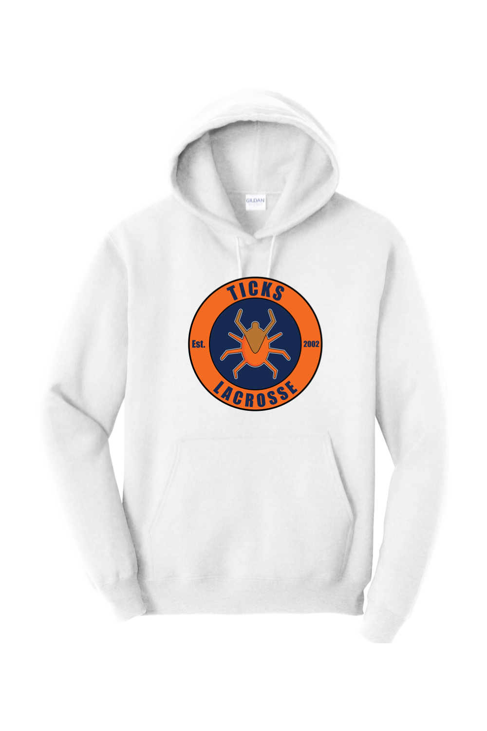 Ticks Lacrosse Adult Heavyweight Hoodie