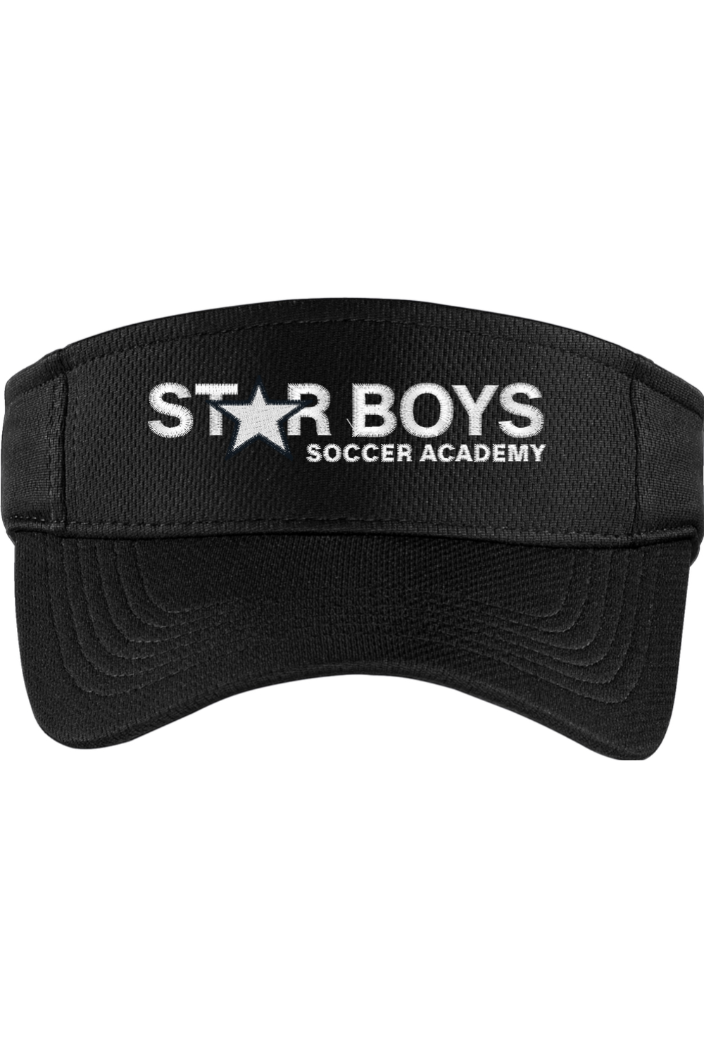 Star Boys Soccer Embroidered Visor
