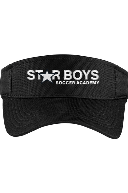 Star Boys Soccer Embroidered Visor
