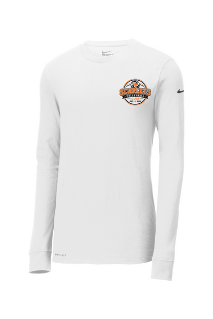 Scarlets Volleyball Nike Dri-FIT Cotton/Poly Long Sleeve Tee