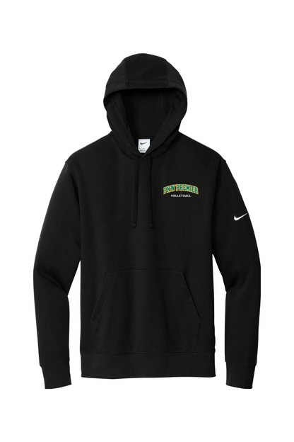PNW Premier Volleyball Embroidered Nike Club Fleece Sleeve Swoosh Pullover Hoodie