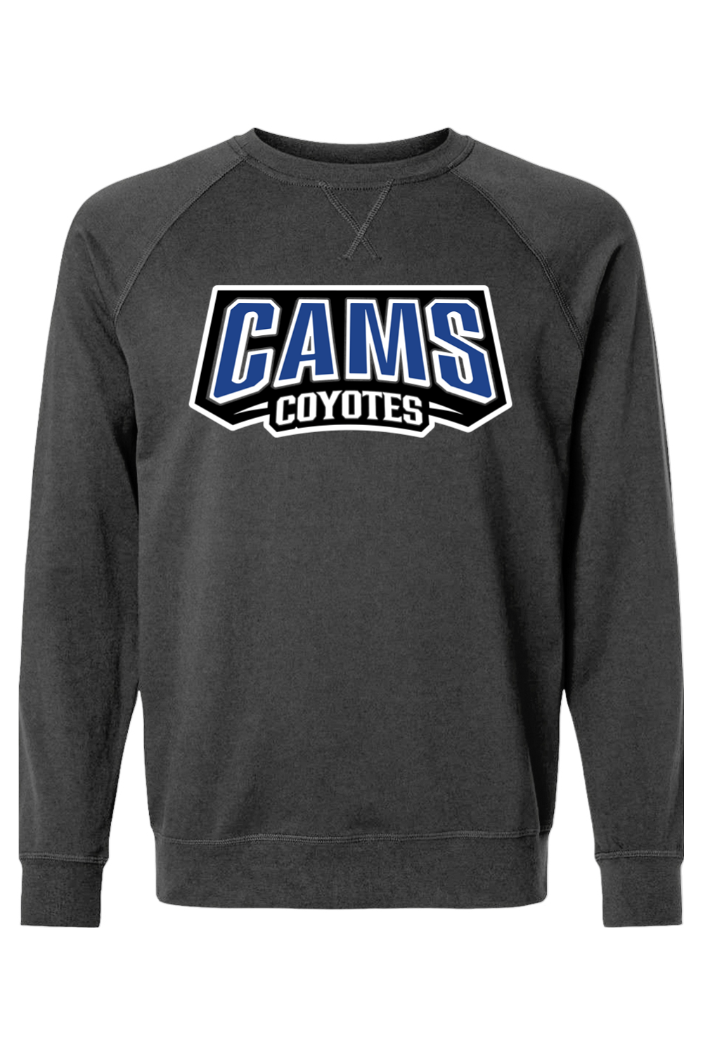 CAMS Coyotes Lacrosse Adult Heavyweight Raglan Long Sleeve