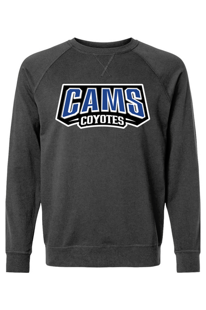 CAMS Coyotes Lacrosse Adult Heavyweight Raglan Long Sleeve