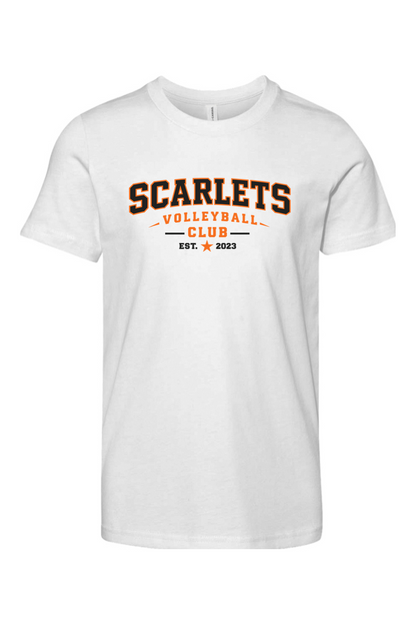 Scarlets Volleyball Youth Lifestyle T-Shirt