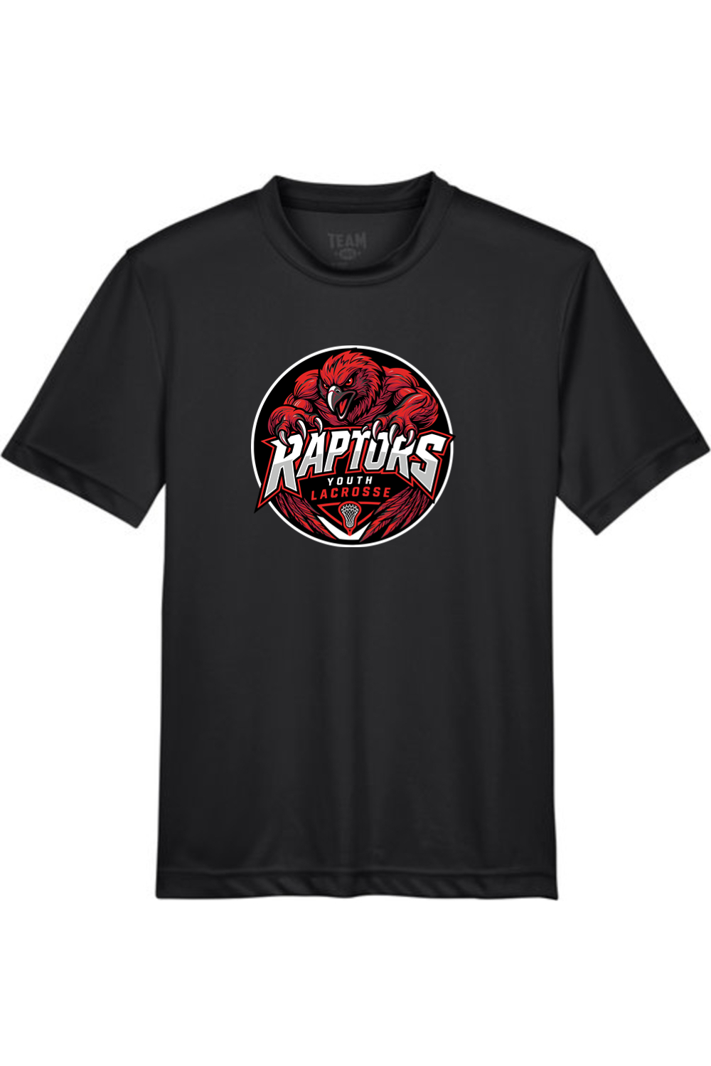 Raptors Lacrosse Youth Athletic T-Shirt