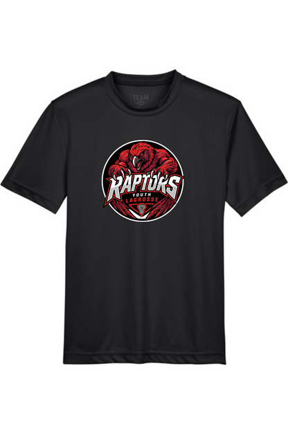 Raptors Lacrosse Youth Athletic T-Shirt