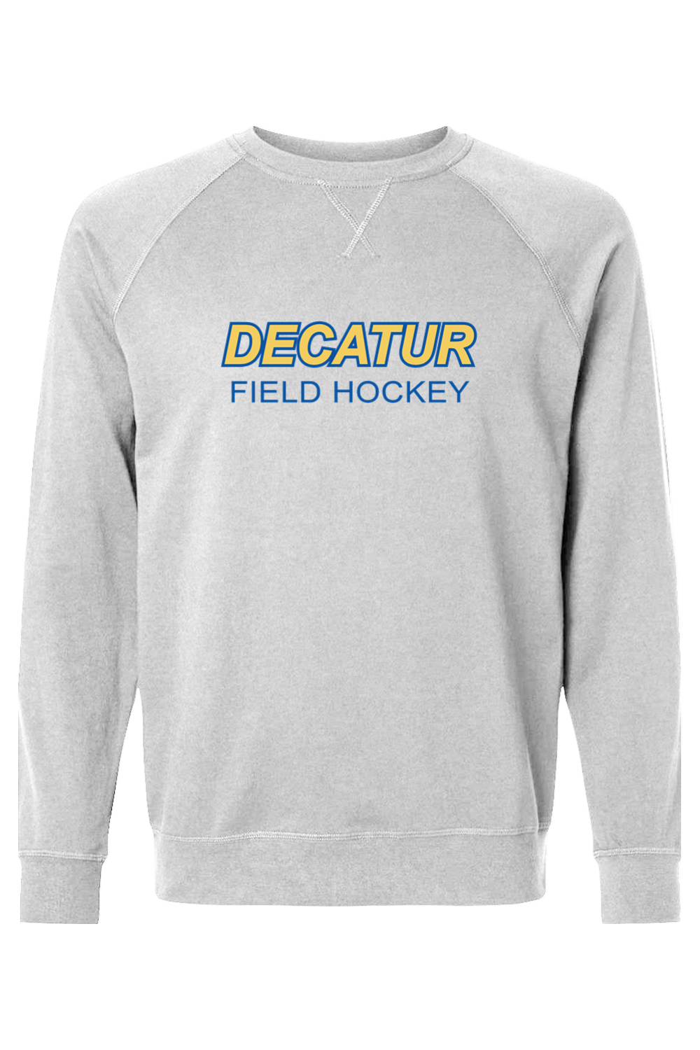 Decatur Field Hockey Adult Heavyweight Raglan Long Sleeve