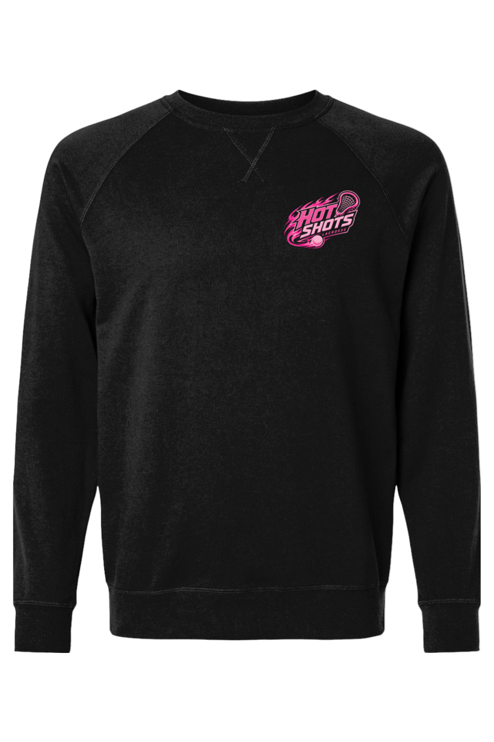 Hot Shots Lacrosse Adult Heavyweight Raglan Long Sleeve