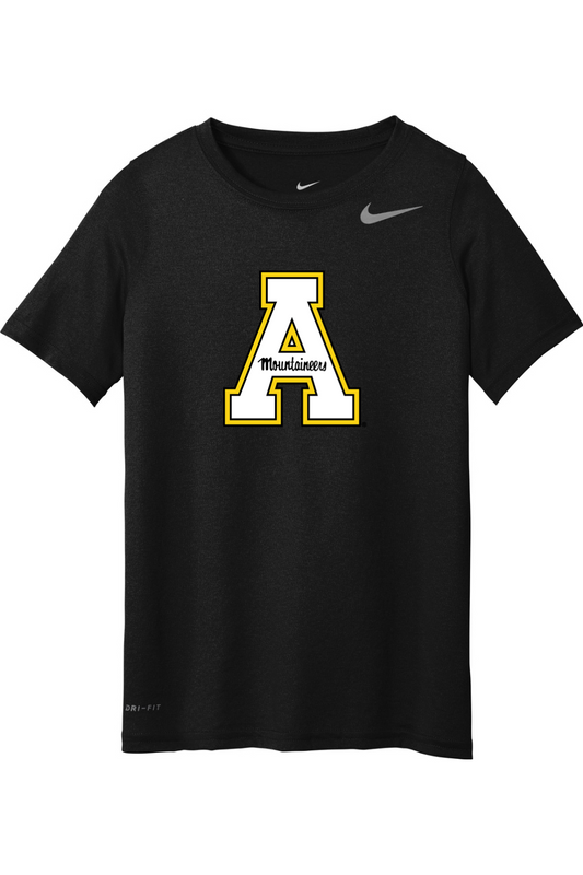 App State Lacrosse Nike Youth Team Legend Tee