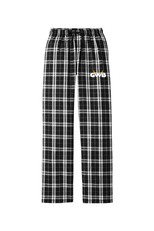 Great White Buffalo Adult Women's Flannel Plaid Pants