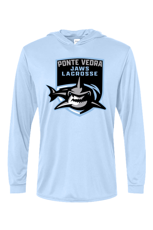 Ponte Vedra Jaws Paragon Bahama Performance Hooded Long Sleeve T-Shirt