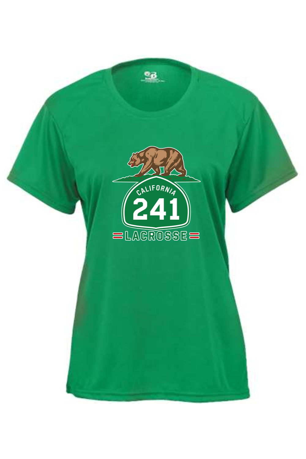 California Lacrosse Youth Girl's Athletic T-Shirt