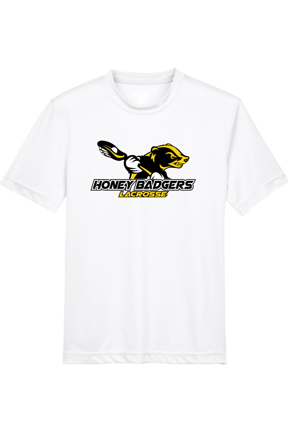 Honey Badgers Lacrosse Youth Athletic T-Shirt