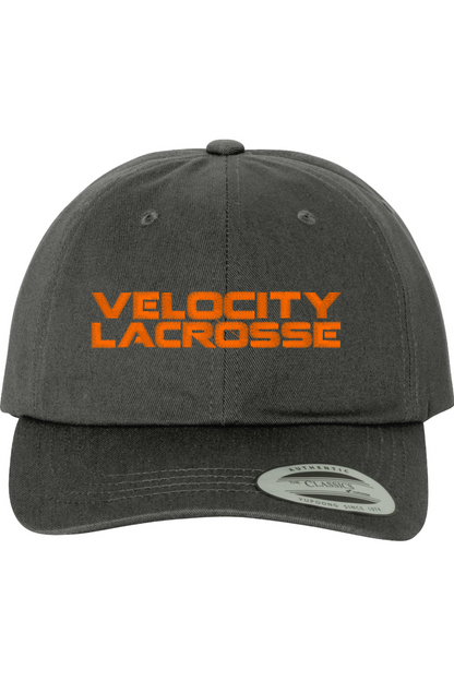 Velocity Lacrosse Embroidered Dad Hat