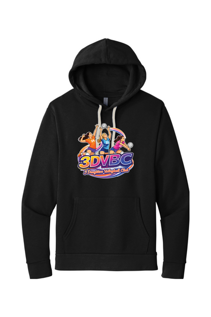 3DVBC Volleyball Adult Premium Lightweight Hoodie