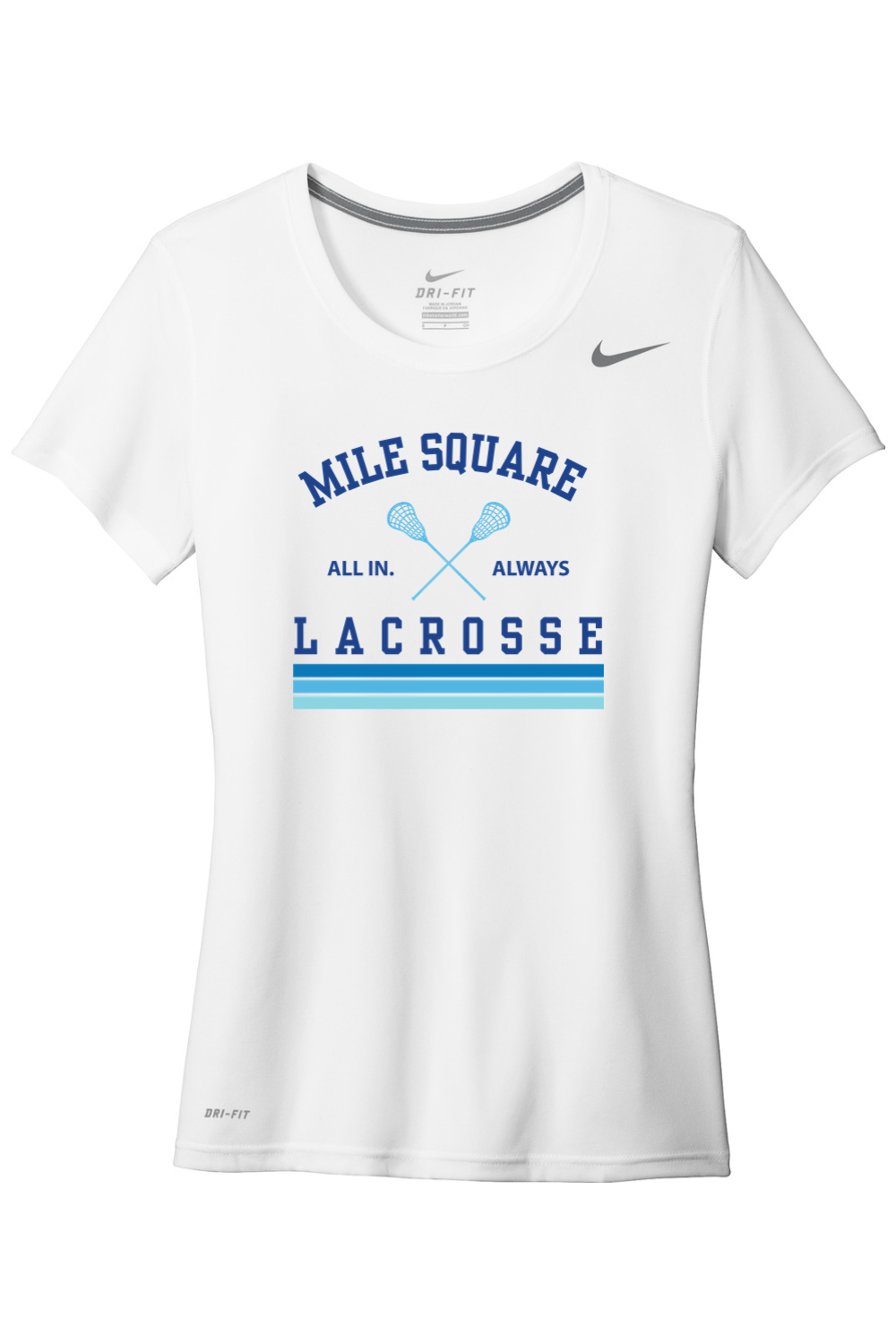 Mile Square Lacrosse Nike Ladies Team rLegend Tee