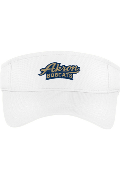 Arkron Bobcats Basketball Embroidered Visor