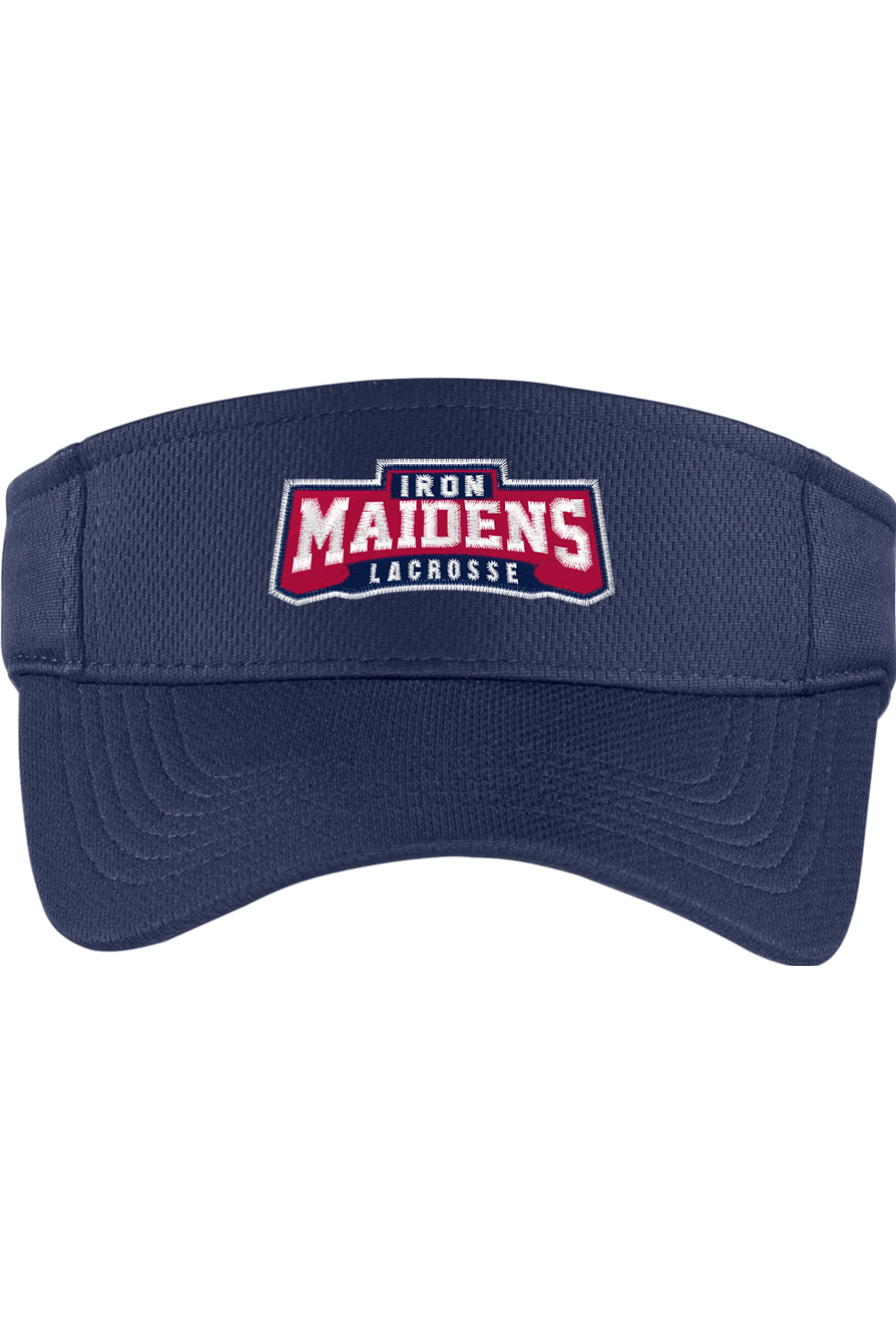 Iron Maidens Lacrosse Embroidered Visor