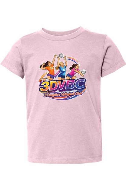 3DVBC Volleyball Toddler T-Shirt
