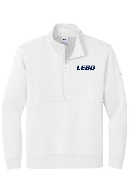 Mt. Lebanon SA Embroidered Nike Club Fleece Sleeve Swoosh 1/2-Zip