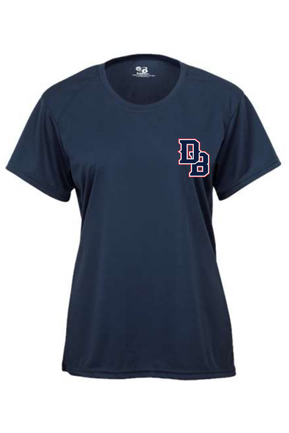Dallas Bats Baseball Youth Girl's Athletic T-Shirt