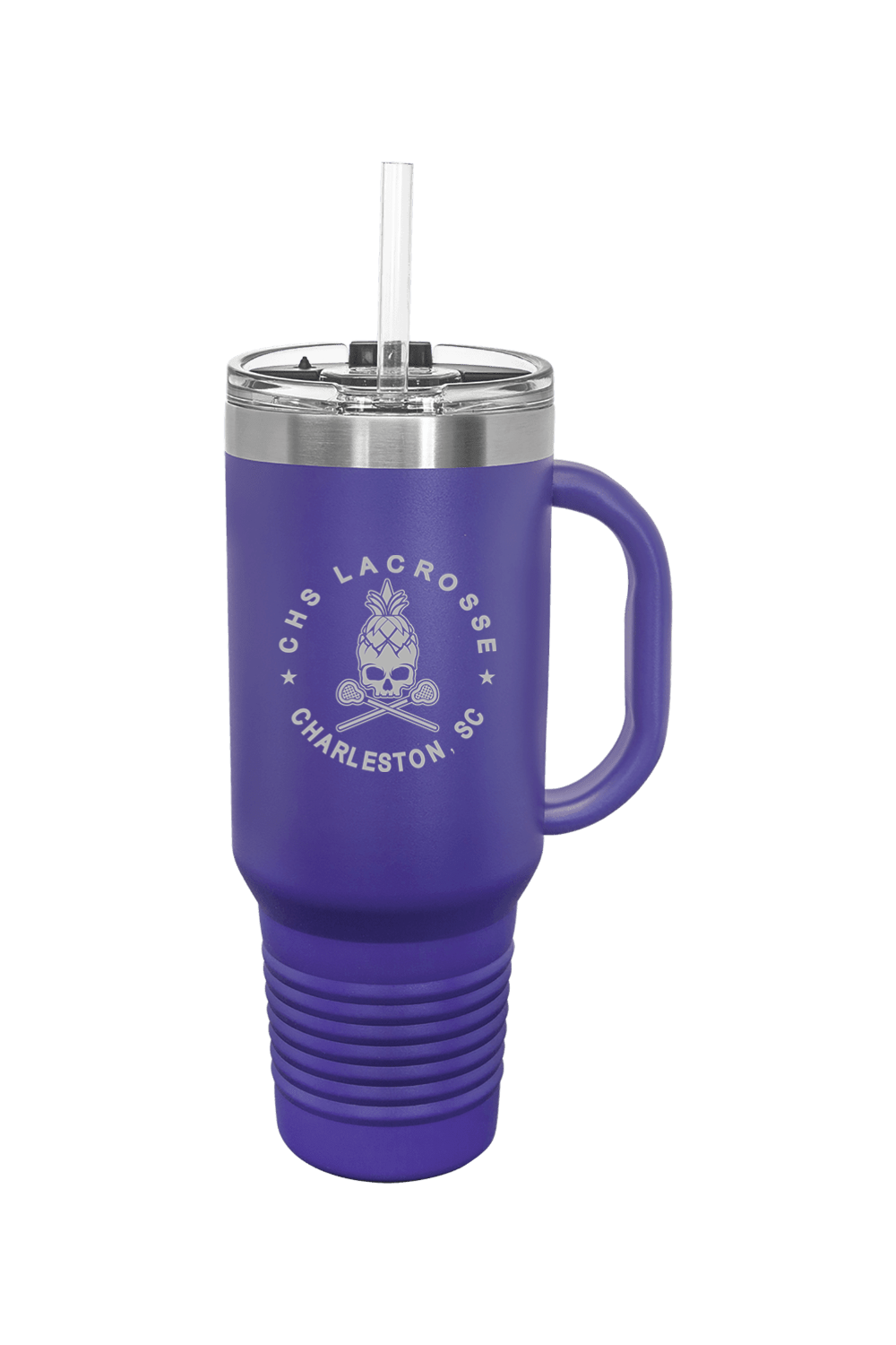 Charleston Lacrosse Insulated Travel Mug