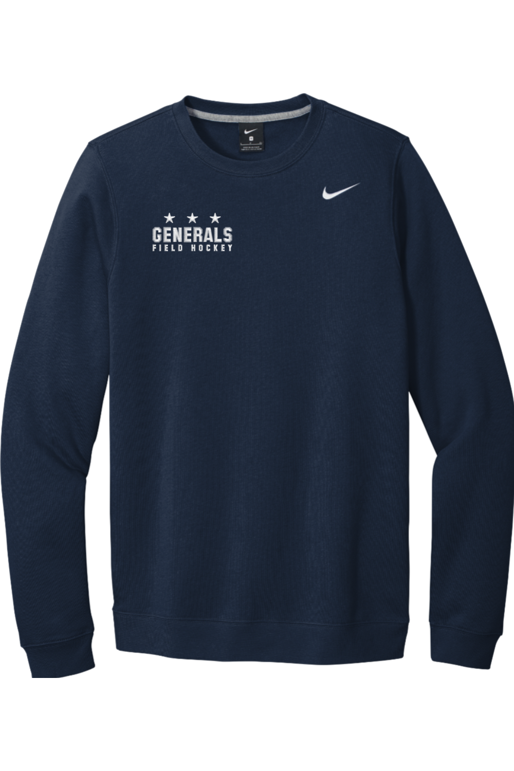 Hamilton-Wenham FH Embroidered Nike Club Fleece Crew