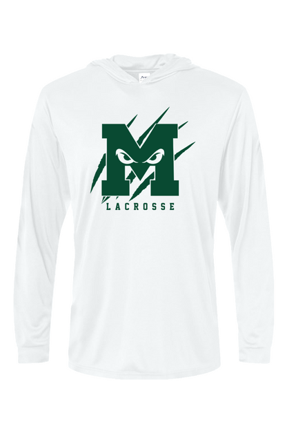 MONSTERS LACROSSE Paragon Bahama Performance Hooded Long Sleeve T-Shirt