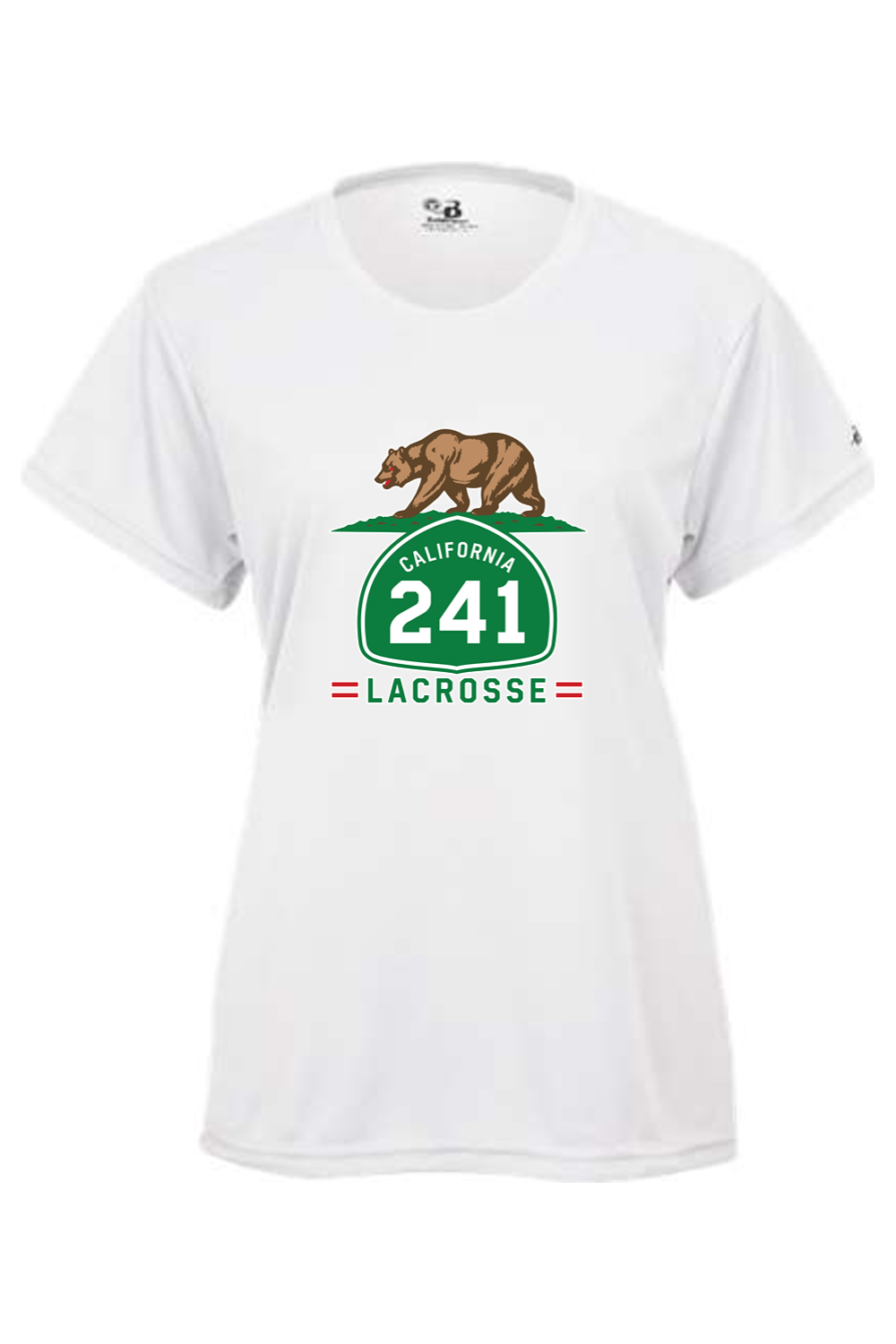 California Lacrosse Youth Girl's Athletic T-Shirt