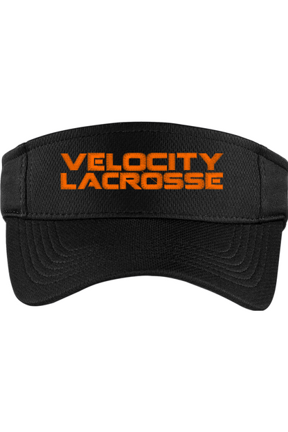 Velocity Lacrosse Embroidered Visor