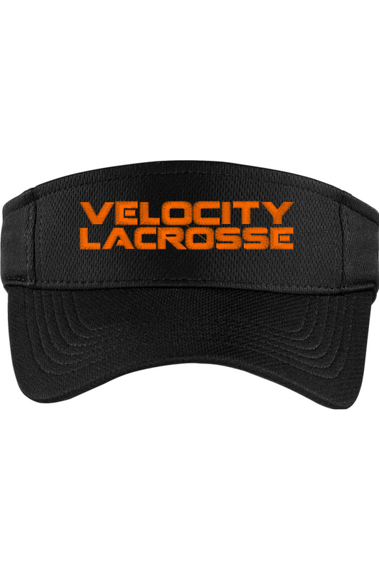 Velocity Lacrosse Embroidered Visor