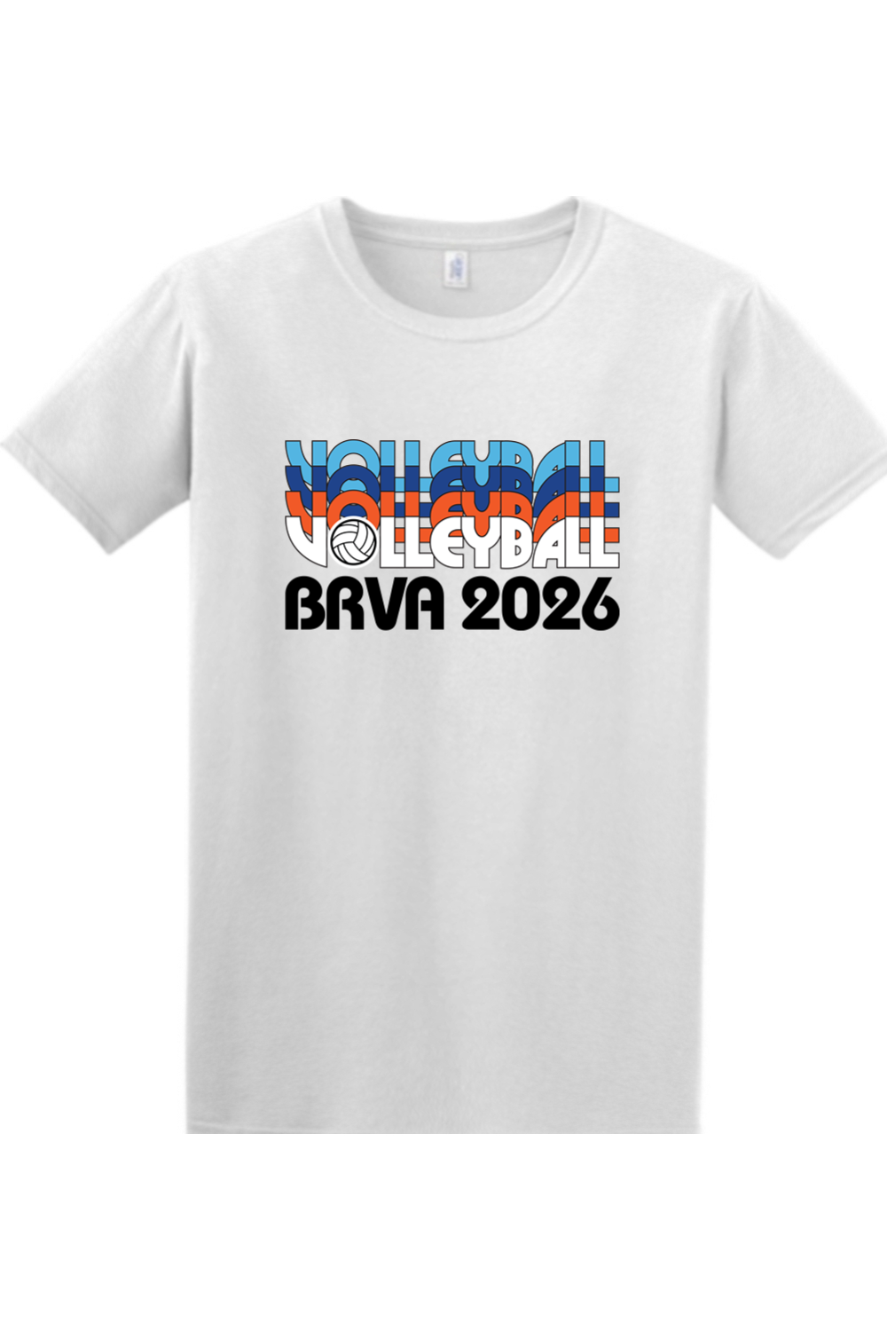 Blue Ridge Volleyball Association Gildan Softstyle T-Shirt