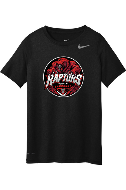 Raptors Lacrosse Nike Youth Team Legend Tee