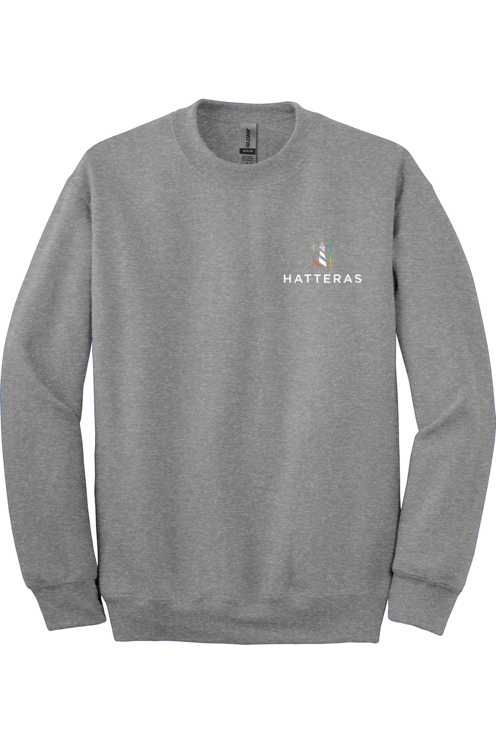Sudadera con cuello redondo DryBlend de Hatteras (a granel)