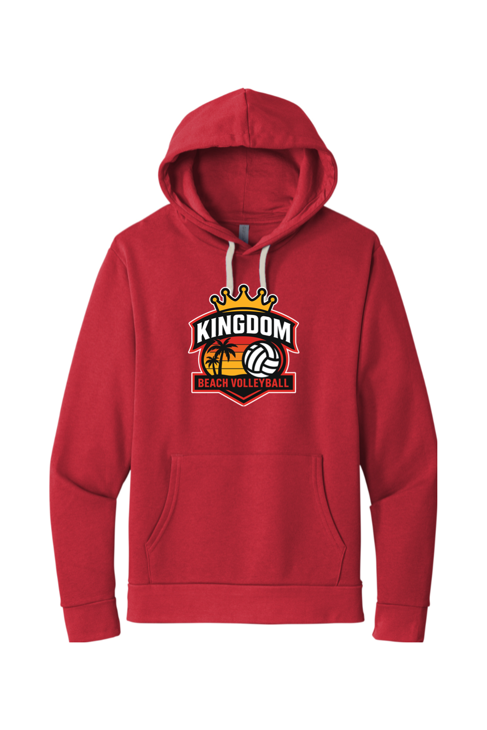 Kingdom Beach Volleyball Adult Premium Lightweight Hoodie