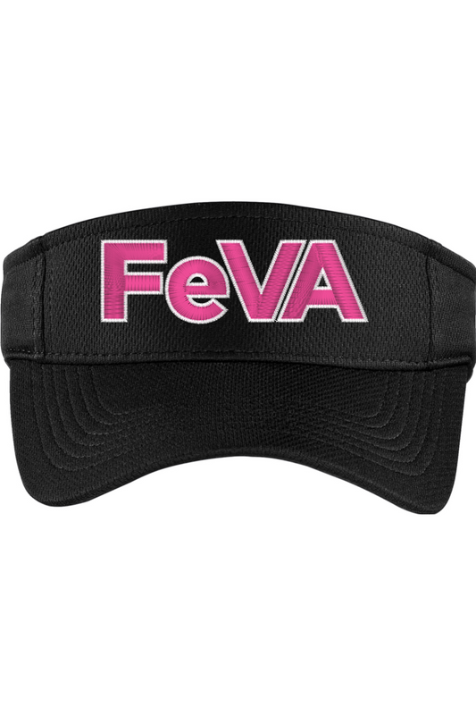 Features Volleyball Embroidered Visor