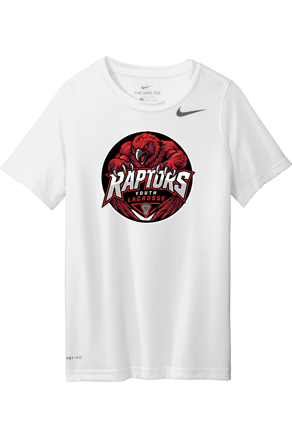 Raptors Lacrosse Nike Youth Team Legend Tee