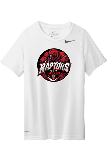 Raptors Lacrosse Nike Youth Team Legend Tee