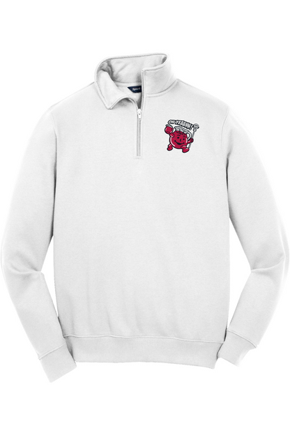 Oh Yeah LC Adult Embroidered Quarter-Zip Pullover