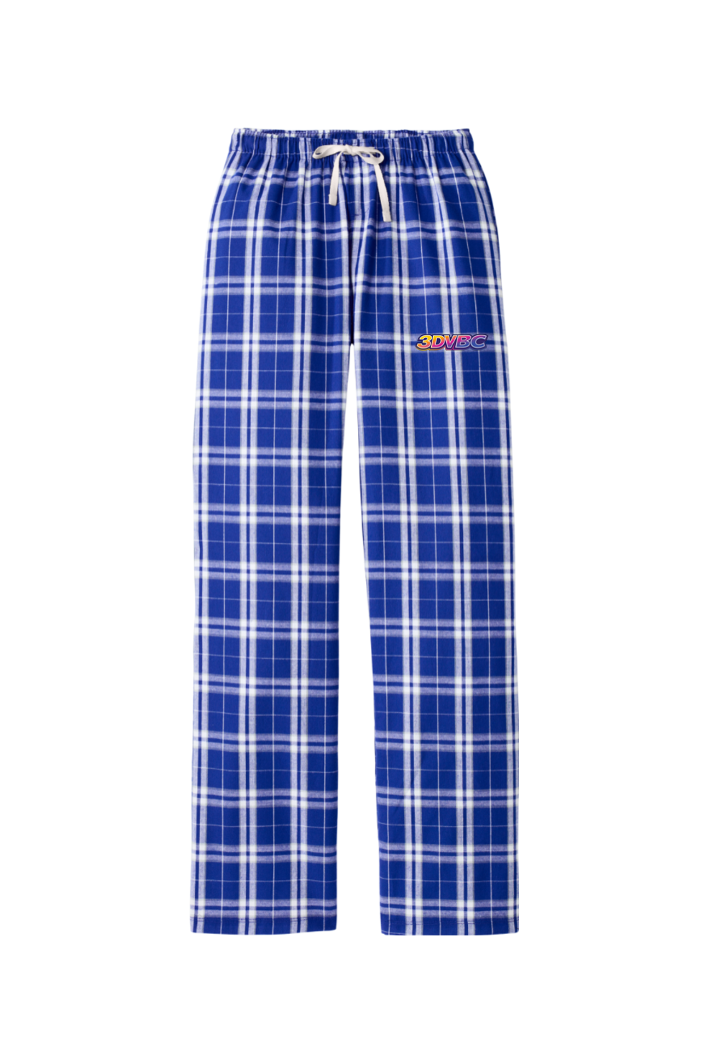 3DVBC Volleyball Adult Women's Flannel Plaid Pants