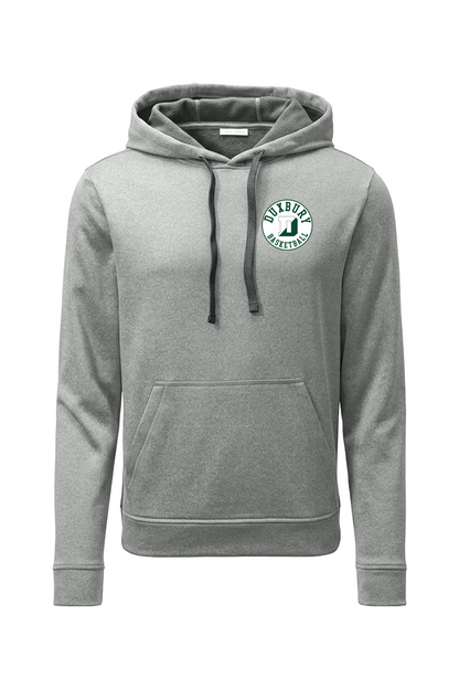 Duxbury Youth Basketball Sport-Tek PosiCharge Sport-Wick Heather Fleece Hooded Pullover