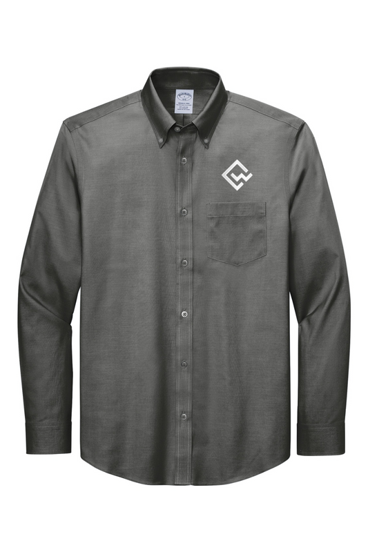 CYNDEO Wealth Partners Brooks Brothers Wrinkle-Free Stretch Pinpoint Shirt