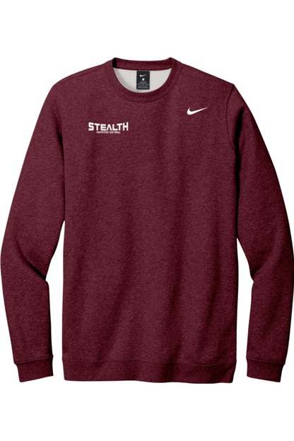 Stealth Fastpitch Embroidered Nike Club Fleece Crew