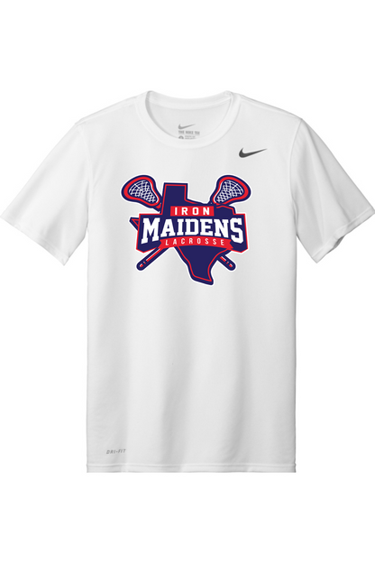 Iron Maidens Lacrosse Nike Team rLegend Tee