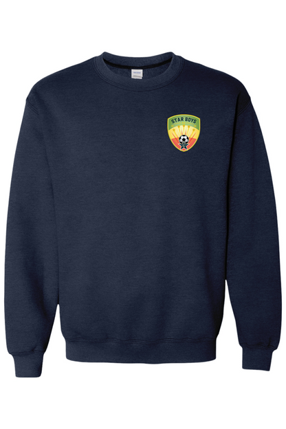 Star Boys Soccer Adult Heavyweight Sweatshirt