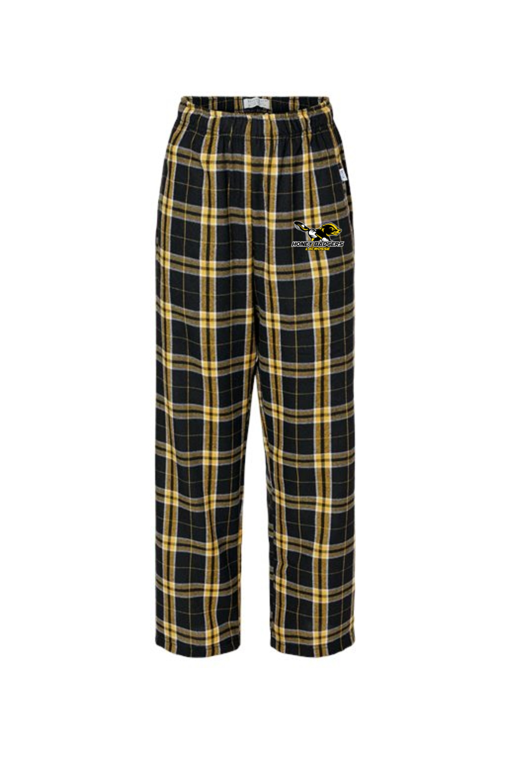 Honey Badgers Lacrosse Youth Flannel Pants