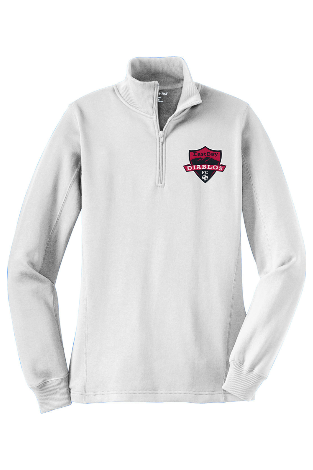 Diablos Futsal Adult Women's Embroidered Quarter-Zip Pullover