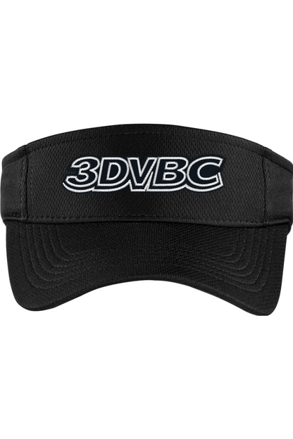 3DVBC Volleyball Embroidered Visor
